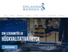 Tablet Screenshot of eklanda.com